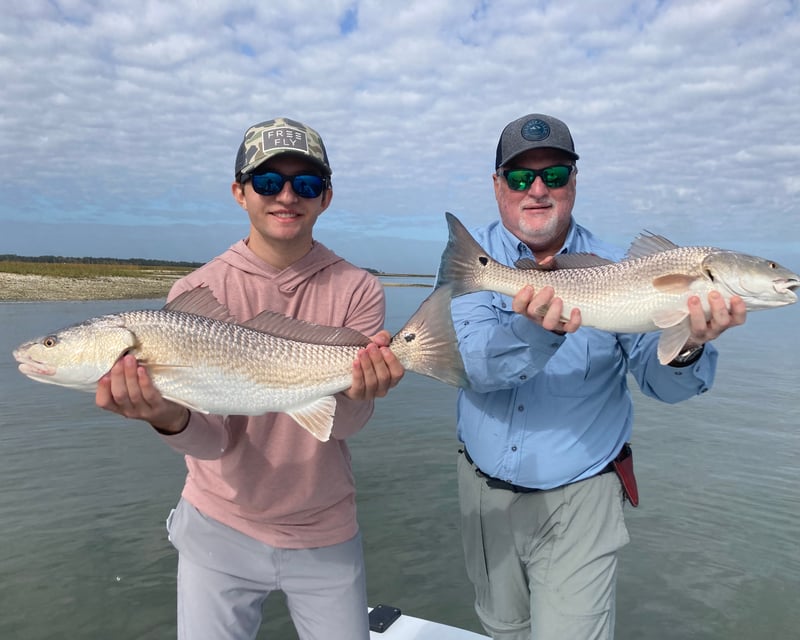 Full-Day Fly & Light Tackle Flats Fishing in Beaufort