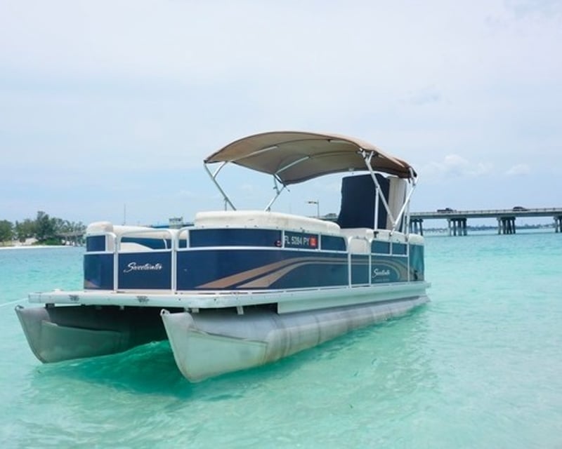 Fishing-Ready Pontoon Boat Rental in Bradenton
