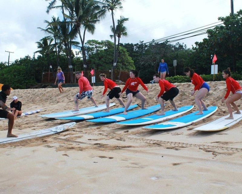 Take a 2-Hour Beginner Surf Lesson on Oahu’s North Shore