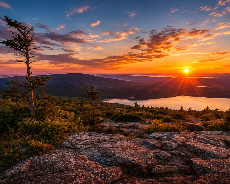 Private Cadillac Mountain Sunset Tour in Acadia National Park