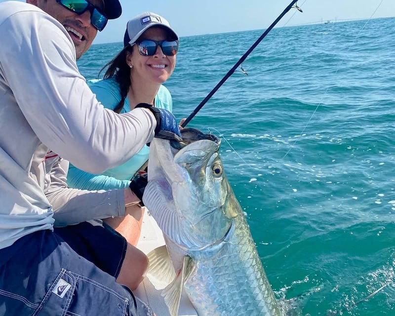 Tarpon Fishing Charter in Tampa Bay with a Local Captain