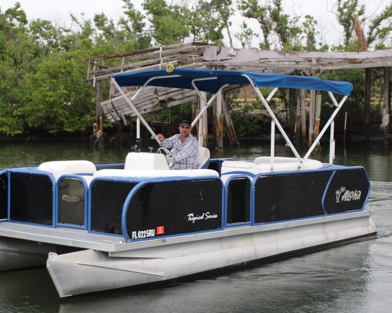 Englewood 90HP Pontoon Boat Rental
