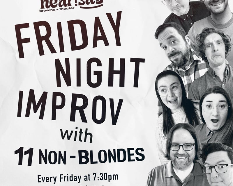 Friday Night Improv Comedy at a Brewery in Ann Arbor