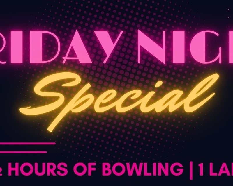 Friday Night Bowling & Pizza Package in Elk Grove