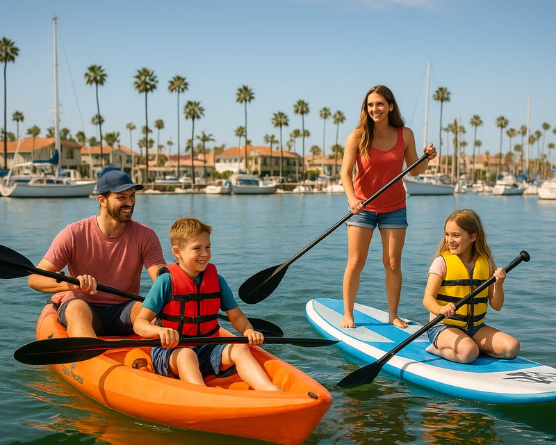 Kayak & Paddle Board Rental in Redondo Beach Harbor