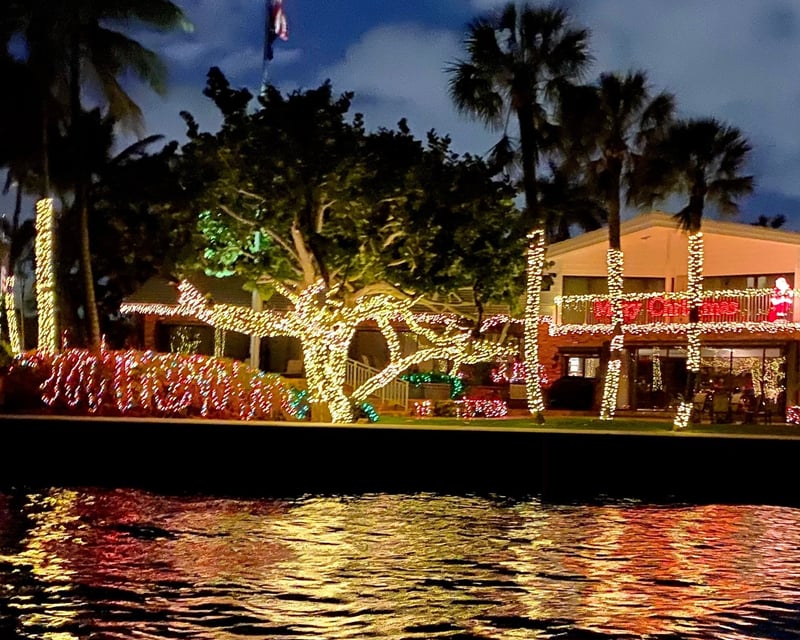 Fort Lauderdale Christmas Lights Boat Tour