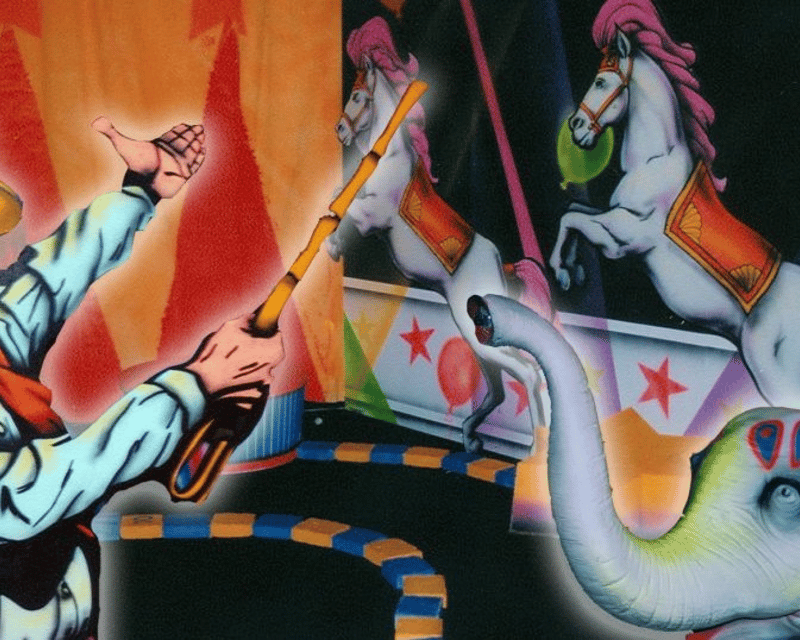 Circus-Themed Blacklight Mini Golf in Gatlinburg