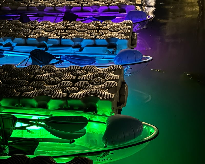 Glow-in-the-Dark Kayaking & Pedal Boating in Foley