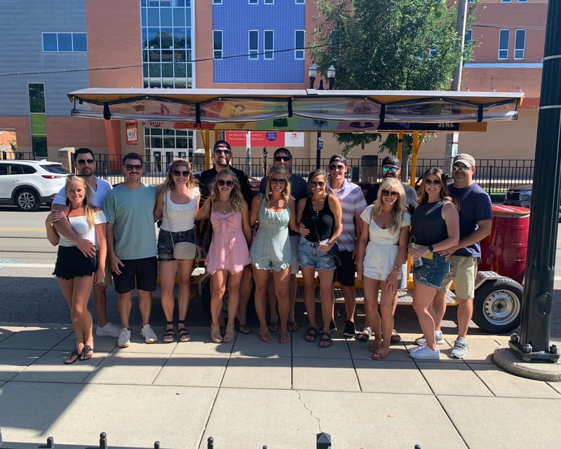 Downtown Cincinnati 2-Hour Pedal Wagon Tour