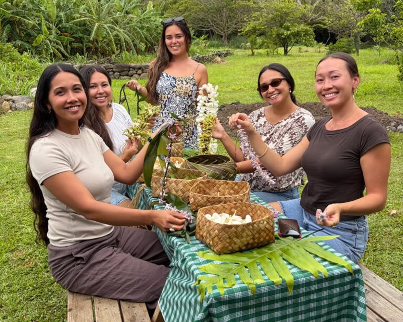 Hauula Lei Making Workshop