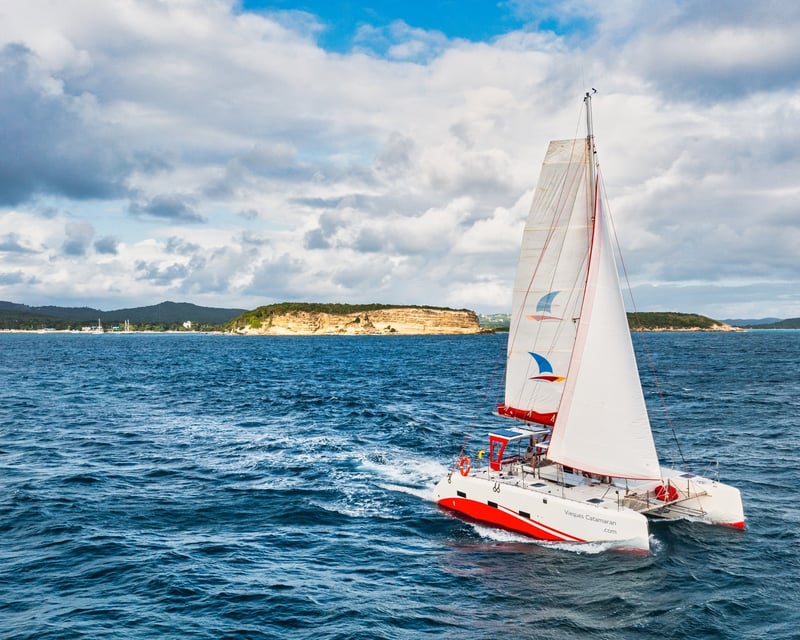 Full-Day Private Sunset Sailing Charter in Vieques
