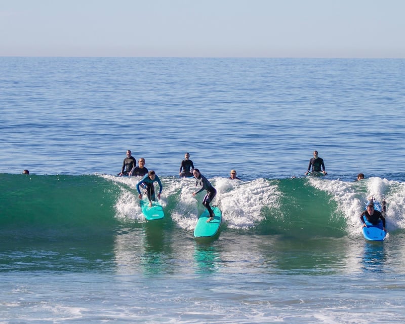 Beginner Surf Lessons at Thalia Street in Laguna Beach