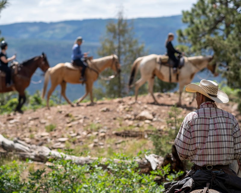 2-Hour Horseback Trail Ride in Durango