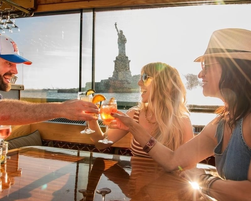 NYC Statue of Liberty Cocktail Cruise on a 1920s Yacht