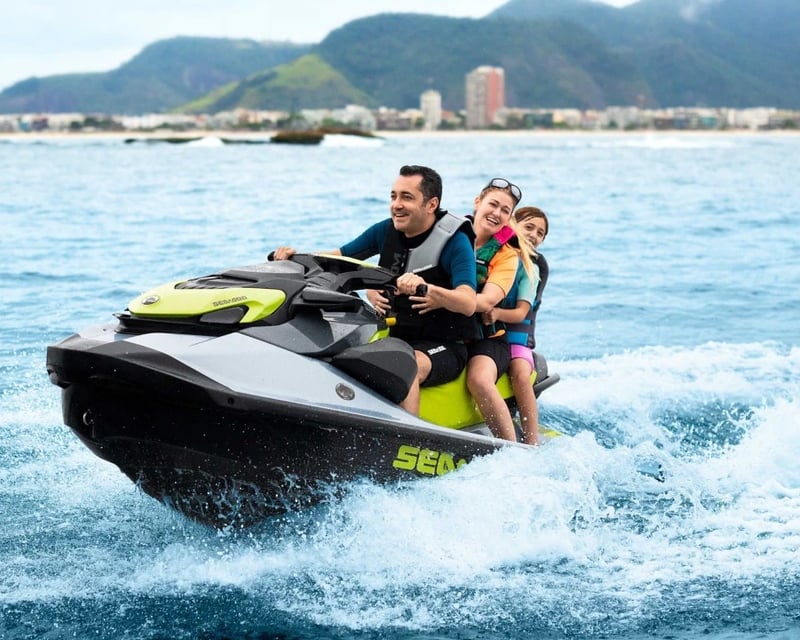 Bradenton Jet Ski Rental: 3-Seater Skis