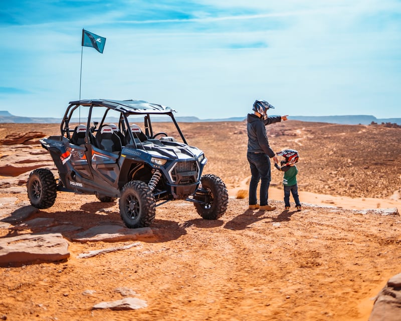 4-Seat UTV Rental at Sand Hollow State Park