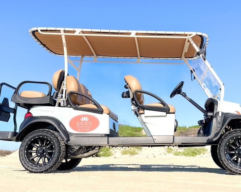Lifted 6-Seat Golf Cart Rental in Port Aransas