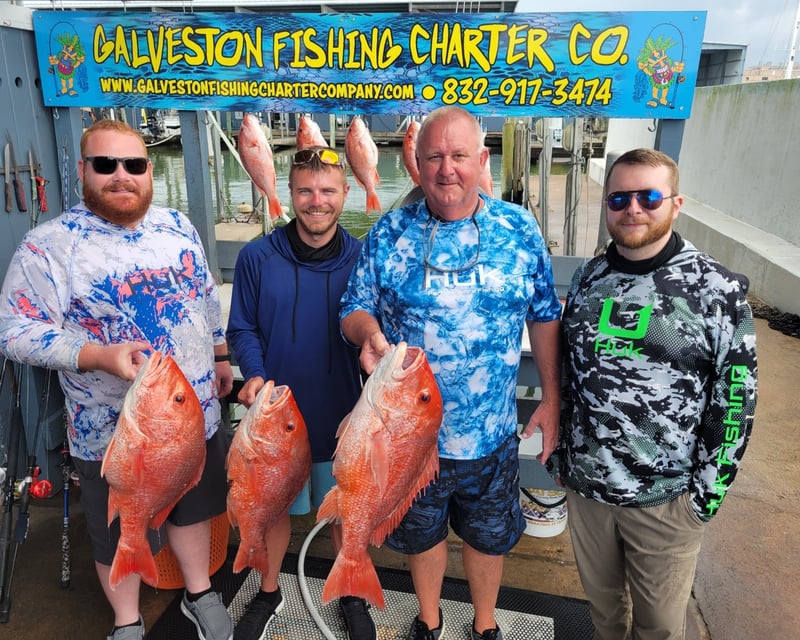 Galveston 8-Hour Offshore Fishing Charter