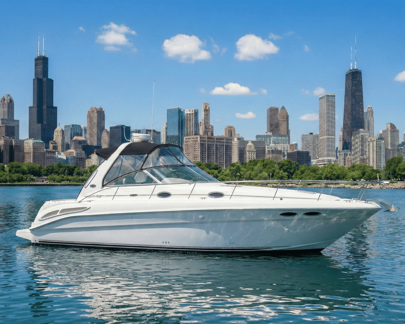 Private 37' Sea Ray Yacht Charter in Chicago