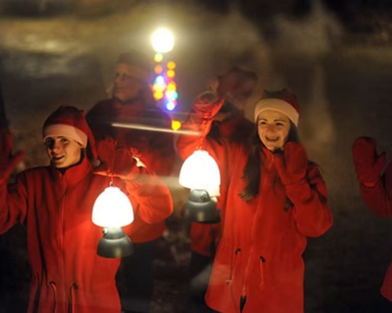 Journey to the North Pole Santa Train in Lincoln, NH