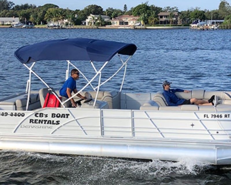Siesta Key 27' Pontoon Boat Rental
