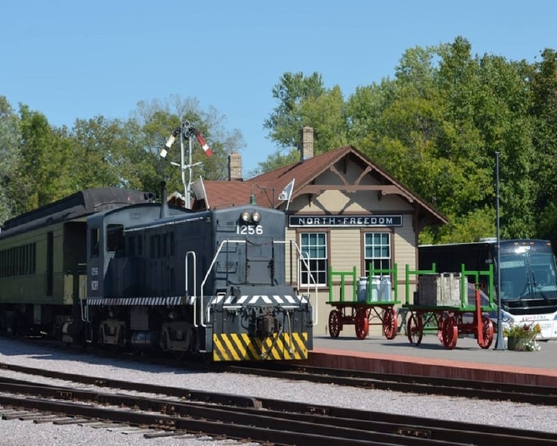 Ride A 55-Minute Historic Train In North Freedom