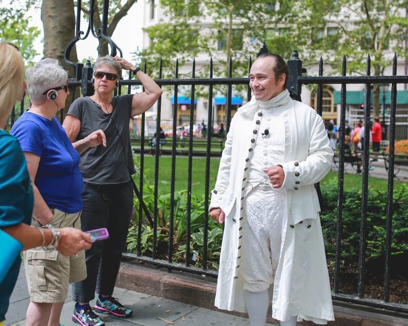 New York City Walking Tour Led by Alexander Hamilton