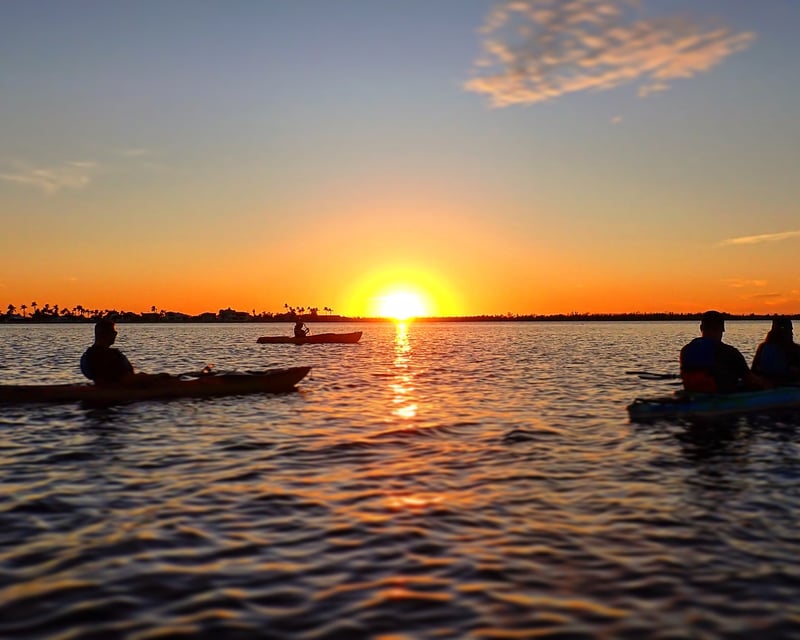 Sunset Guided Kayak Tour in Cape Coral