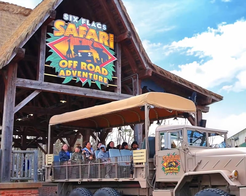 Six Flags Wild Safari Open-Air Tour in Jackson Township