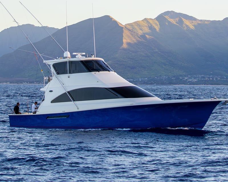 Private 62' Yacht Fishing Charter in Ko Olina, Oahu
