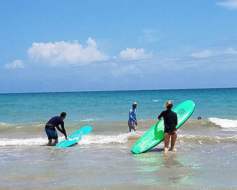 Surf Lessons for All Ages at Pine Grove Beach, Isla Verde