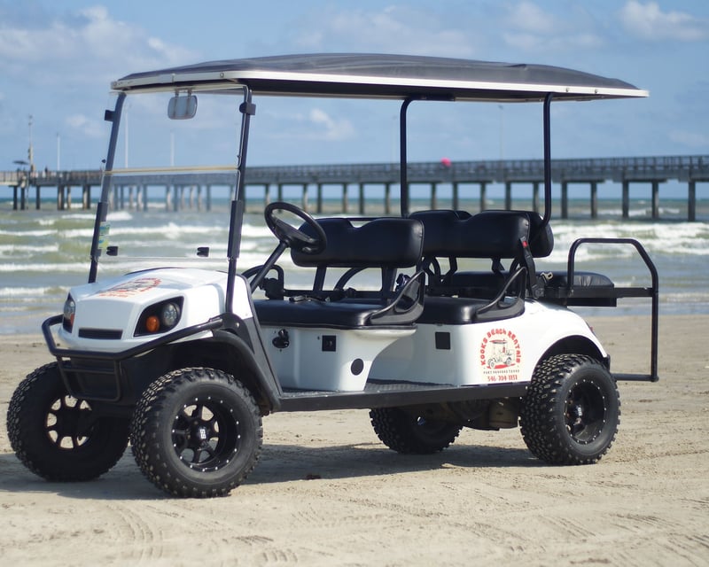 6-Passenger Golf Cart Rental in Port Aransas