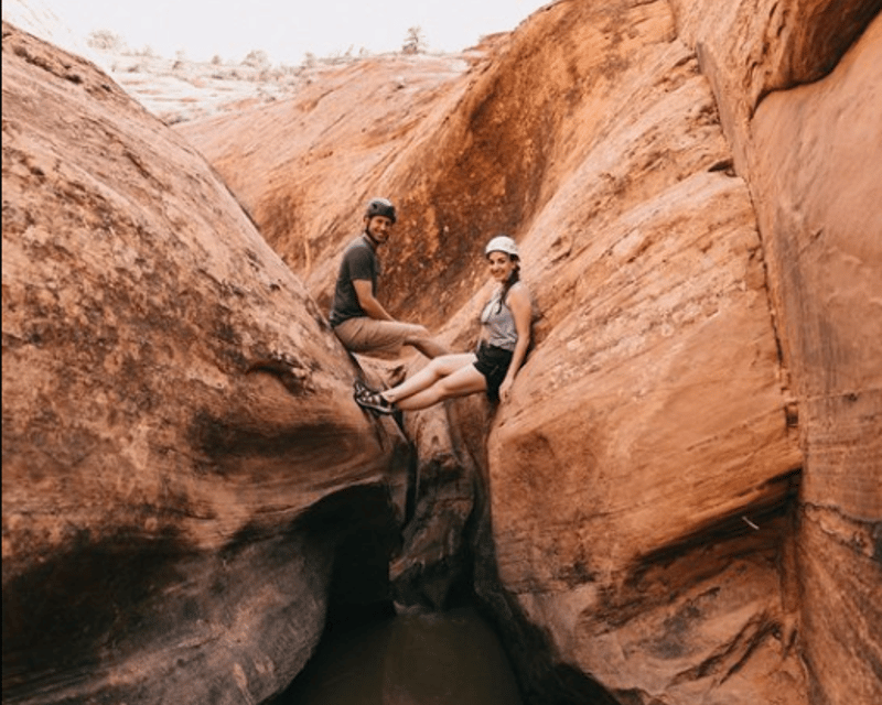Private Entrajo Canyon Canyoneering & Packrafting Near Moab