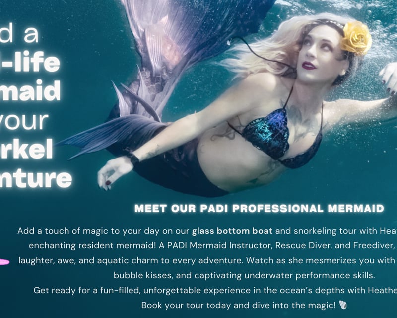 Snorkel With a Mermaid in Fort Lauderdale