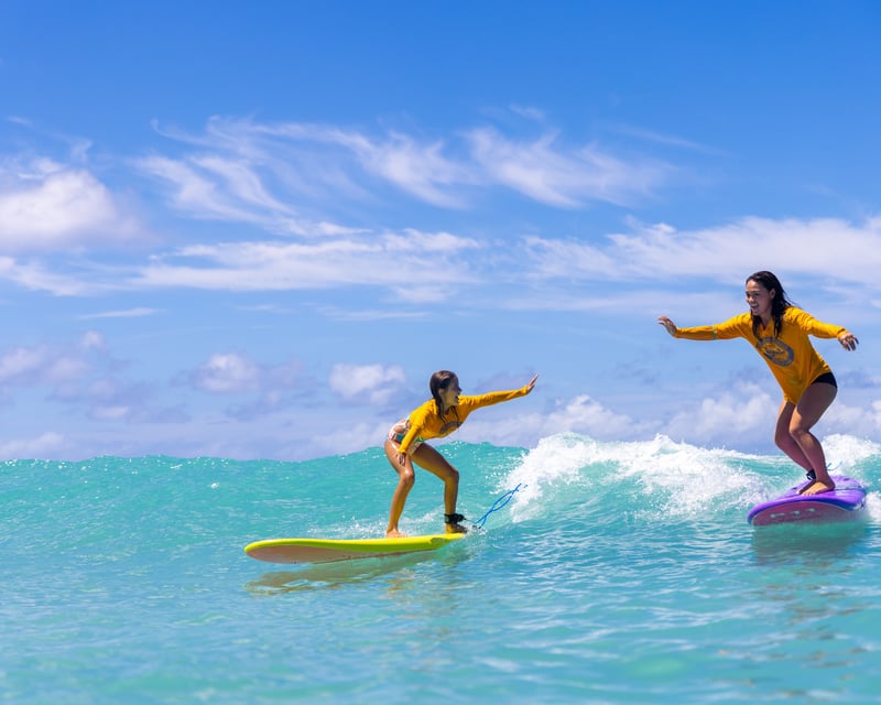 Private Surf Lesson for 2 in Waikīkī