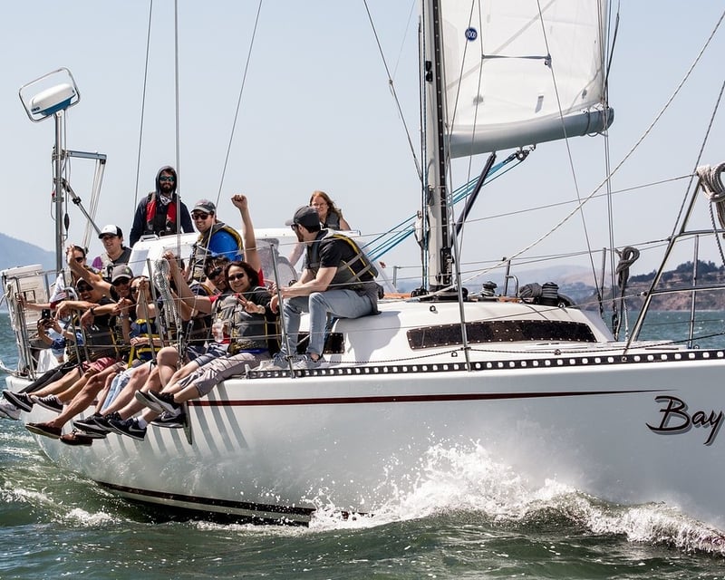 Private Sausalito Sunset Sail Under the Golden Gate Bridge