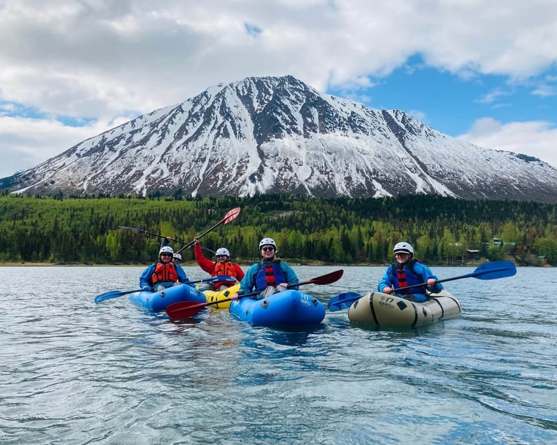 Learn Packrafting on the Kenai River