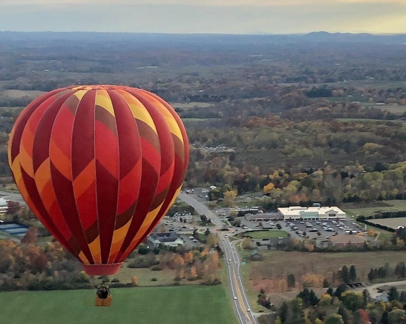 Sunrise or Sunset Hot Air Balloon Ride in Kinderhook, NY