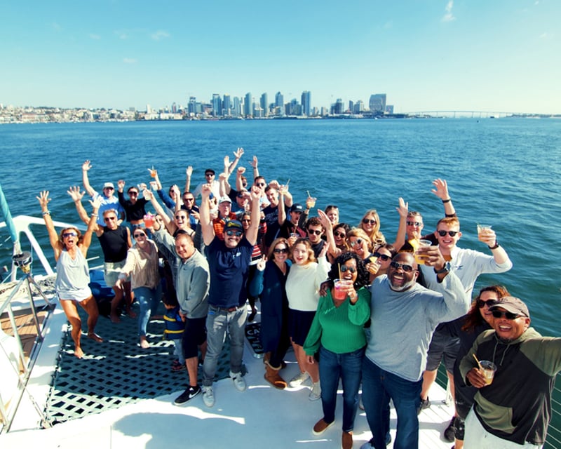 Private Catamaran Harbor Cruise in San Diego