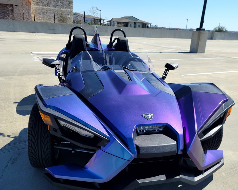 Self-Drive Blue Slingshot Rental in Apopka