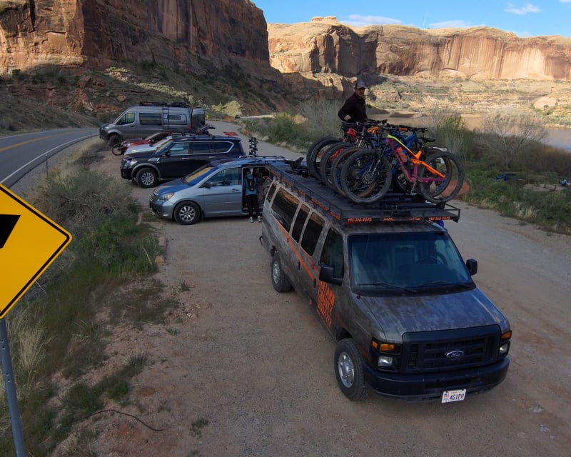 18-Mile Flying Porcupine Bike Shuttle in Moab