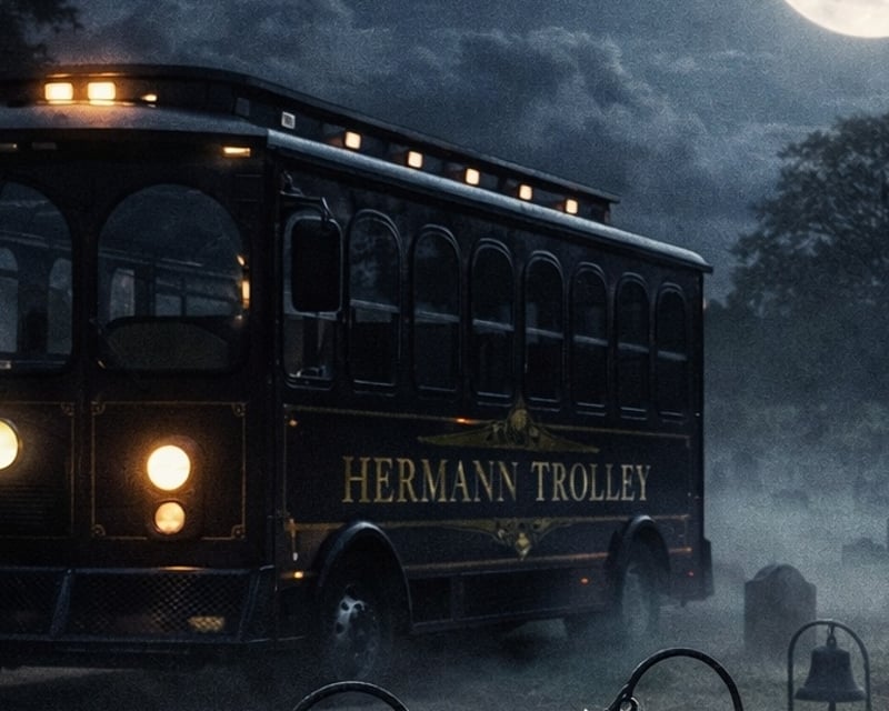 Haunted Dark History Trolley Tour in Hermann