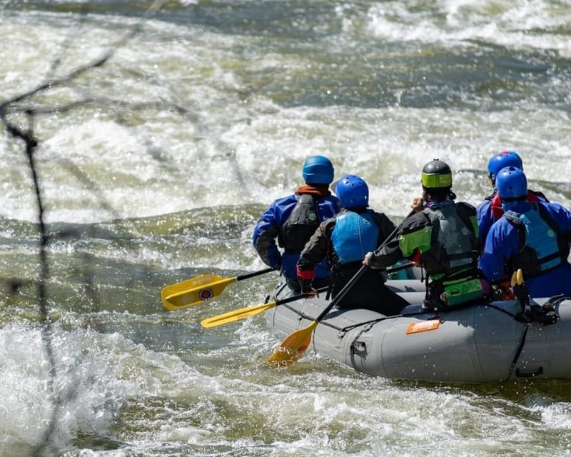 Whitewater Rafting the Numbers in Browns Canyon
