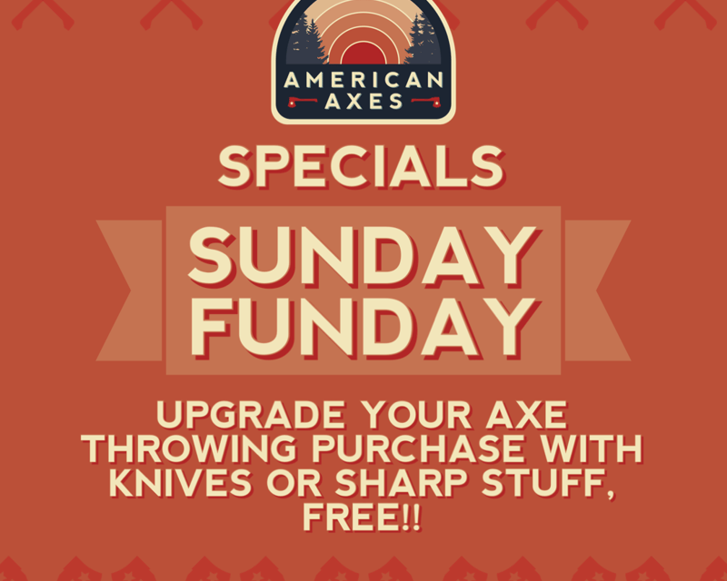 Sunday Axe Throwing in Edgewater
