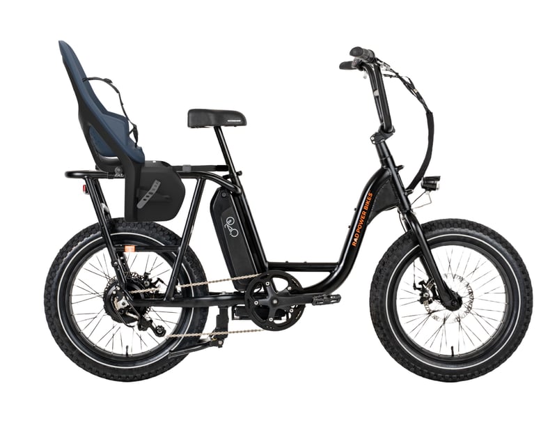 All-Day E-Bike Rental With Baby Seat in San Francisco