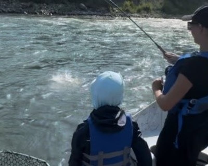 Traditional Drift Boat Fishing Trip in Jackson Hole