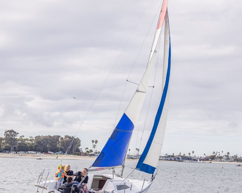San Diego 22' Capri Sailboat Rental