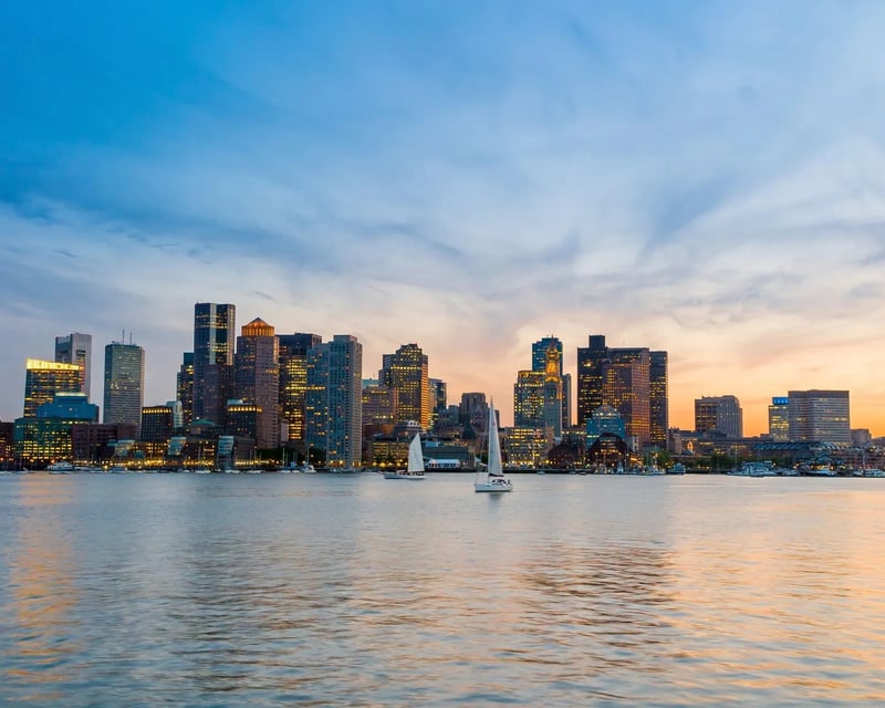 Private Boston Harbor Day, Sunset & Night Sail