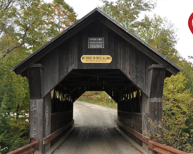 Waterfall & Covered Bridge Tour in Stowe with Easy Hikes
