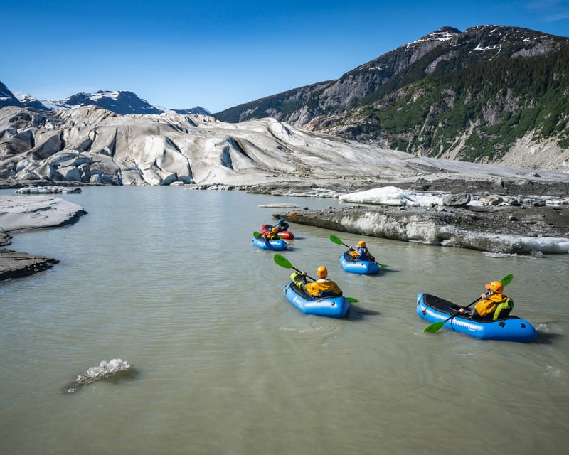 Floatplane & Packraft Tour of Norris Glacier